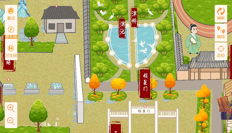 汉中手绘地图景区语音讲解导览系统：智慧景区建设的基石